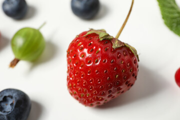 Tasty and delicious summer food, berries, healthy food concept