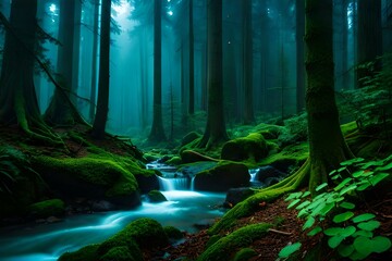 beautiful enchanted forest