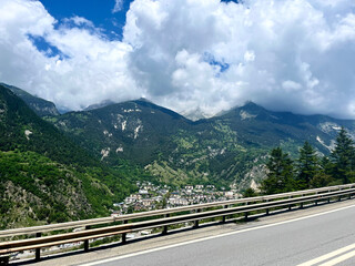 Fototapeta premium Mont Blanc (French Mont Blanc and Italian. Monte Bianco — 