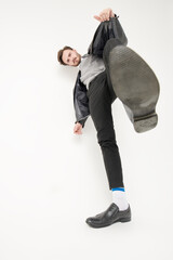 confident stylish man