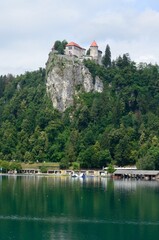 Fototapeta na wymiar Castillo de Bled, Eslovenia