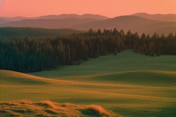 Fototapeta premium Surreal dreamlike landscape