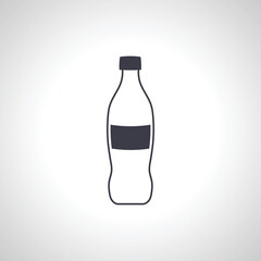 Soda bottle icon, Fizzy Soda bottle icon,