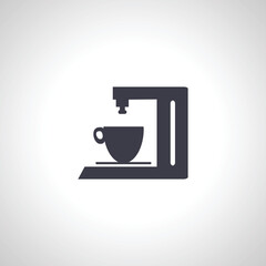 coffee machine icon. espresso machine icon.