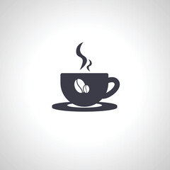 Cup of coffee icon. Cup of coffee icon.