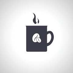 Cup of coffee icon. Cup of coffee icon.