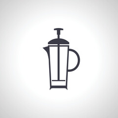 kettle for tea icon. tea icon.