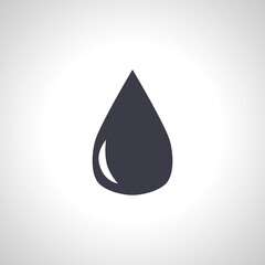 drop icon. water drop icon.