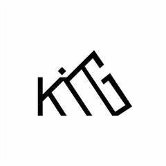 King word design with mountain concept.