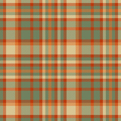Fabric plaid background of textile check vector with a seamless tartan texture pattern.
