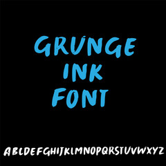 Hand Drawn Modern Brush Font