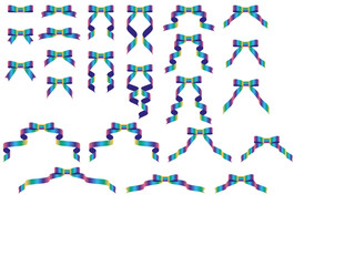 リボン015-17垂蝶