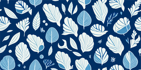 Seashell Serenade - Water Nature Pattern Collection