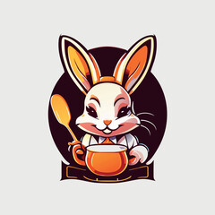 logo bunny cooking