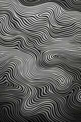 There is a close-up of wavy lines on material. (Generative AI)