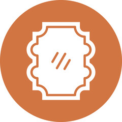 Vector Design Mirror Icon Style
