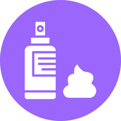 Vector Design Barber Foam Icon Style