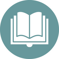 Vector Design Open Book Icon Style