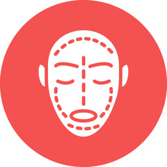 Vector Design Cosmetic Surgery Icon Style