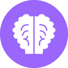 Vector Design Brain Icon Style