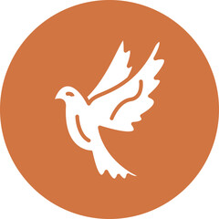 Vector Design Dove Icon Style