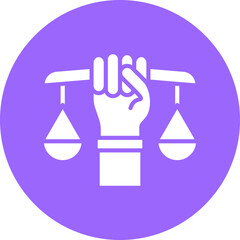 Vector Design Human Rights Icon Style