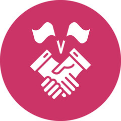 Obraz premium Vector Design Alliance Icon Style