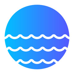 water gradient icon