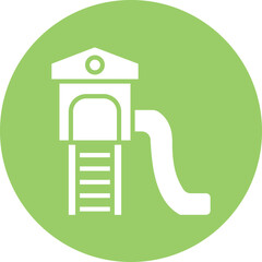 Vector Design Spiral Slide Icon Style