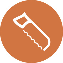 Vector Design Hacksaw Icon Style