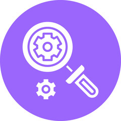 Vector Design Inspecting Icon Style