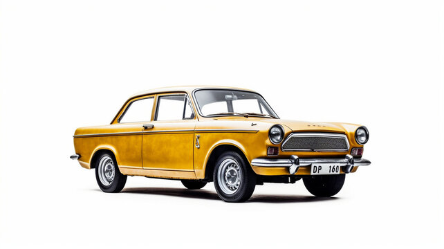 Vintage Old Car 1970s - Carro Antigo dos Anos 1970