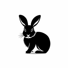 Fototapeta na wymiar Rabbit logo, rabbit icon, rabbit head, vector