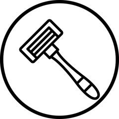 Vector Design Razor Icon Style
