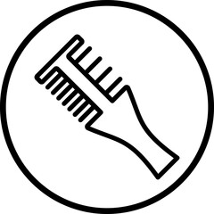 Vector Design Comb Icon Style