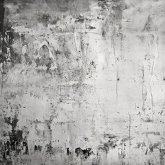 Grunge Texture: Grey Black and White Wall Plaster
