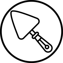 Vector Design Trowel Icon Style