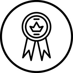 Vector Design Achievement Icon Style