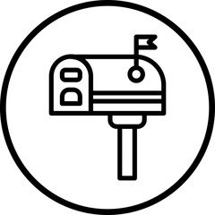 Vector Design Po Box Icon Style