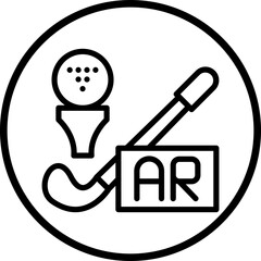 Vector Design Ar Golf Icon Style