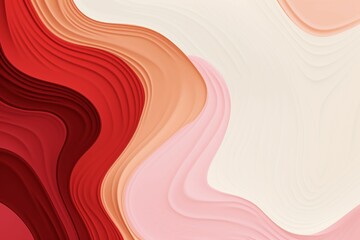red and white waves background
