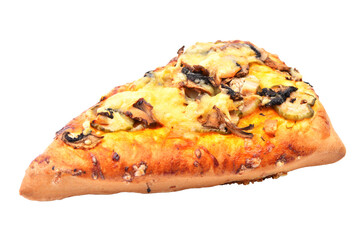 Pizza isolated on white background