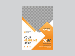 Creative corporate book cover design