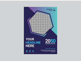 Creative corporate book cover design