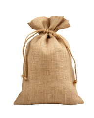 Cut-Off Natural Burlap Sack Bag