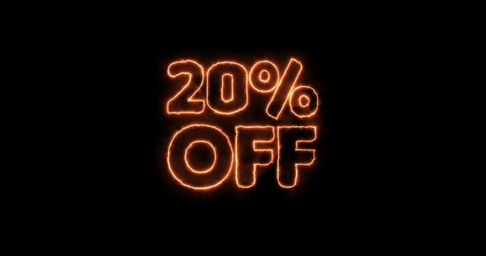 20% Off - Three Types of Discount 4K footages  