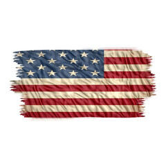 Fototapeta premium American Flag Sublimation PNG 