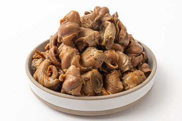 Whelk on a white background