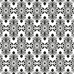 flat ornament line pattern design