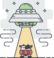 Ufo icon vector for your design